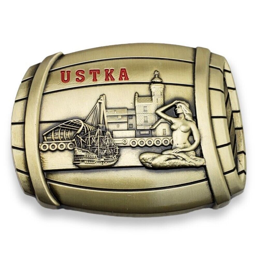 Ustka Poland Fridge Refrigerator Magnet Travel Tourist Souvenir‎ Famous Mermaid